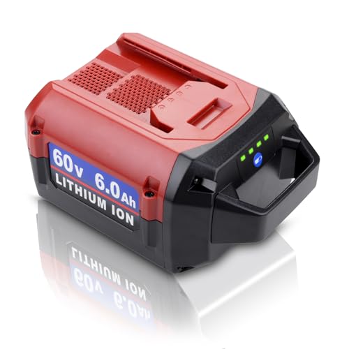 60V 6.0Ah L108H Replacement Battery for Toro 60V Battery 88620 88625 88640 88660 88675 L108 L135 L216 L324 L405 Compatible with Toro Flex Force 60Volt Power System Tools & Chargers 88602 88605 88610