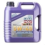 LIQUI MOLY Motoröl LIQUI MOLY Motoröl Leichtlauf 5W-40 Motorenöl 4 L