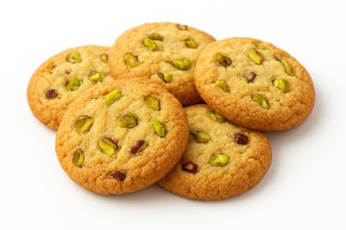 Image of MOM'S BAKERY Crunchy Pista Cookies-200gm Soft, Chewy & Freshly Baked Snack Treats- Ideal for Gifting | Eggless, No Palm Oil, No Preservatives | T45 Flour, Butter, Sugar, Vanilla Essence | Healthy & High Fiber for Anytime Cravings for Tea Time