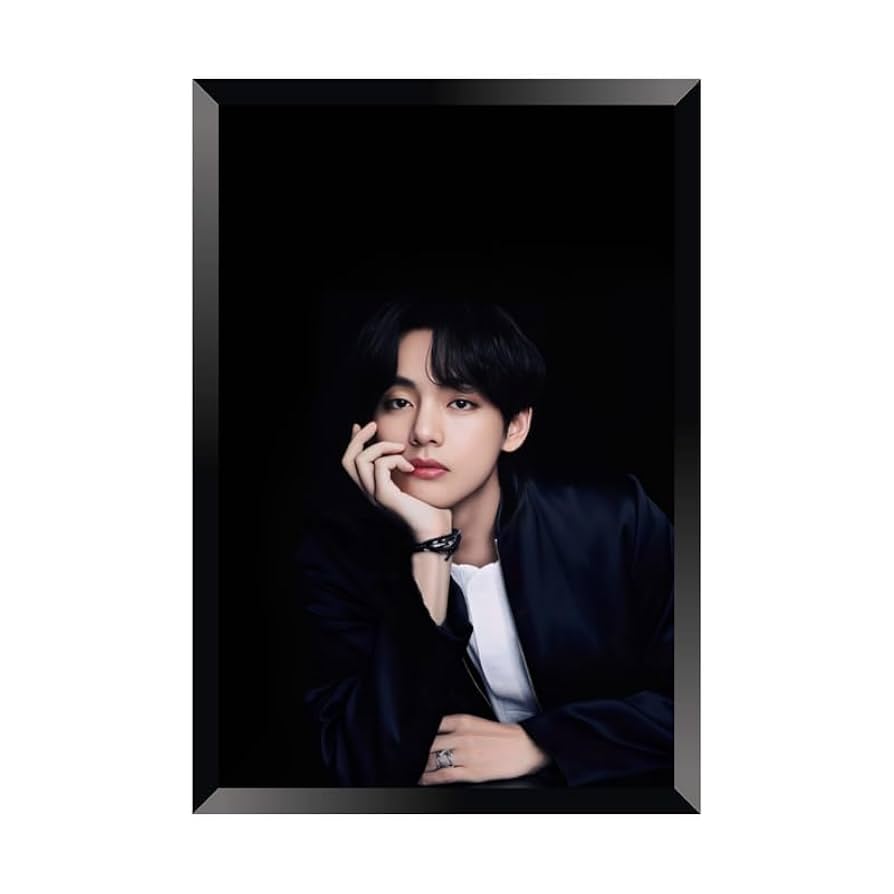 Framed Poster of BTS V (Kim Taehyung), BTS V Wall Frame