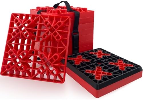 ROBLOCK RV Leveling Blocks 11 Pack, Camper Leveling Blocks Sturdy ...
