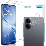 GEEMEE per Vivo V60 Lite Pellicola Vetro Temperato, 2+2 Pezzi Pellicola Protettiva + Pellicola Fotocamera, Durezza 9H Anti Graffi Anti-Impronte Protettiva Protezione Schermo Screen Protector