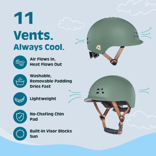 Retrospec Remi Toddler Bike Helmet, Skateboard, Scooter, Visor, Boys/Girls - image 3