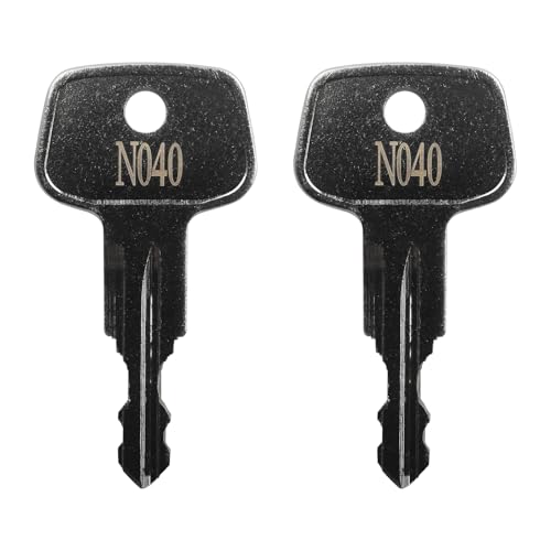VIDABTE N040 Thule Car Rack Replacement Key, Thule Roof Rack Replacement Key, Replacement Key for Thule Ski, Cargo Box, Roof, Carrier Racks and Crossbars [Code N040]
