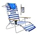 Ostrich 3 N 1 Beach Chair / Lounger / Chaise with Side Tray