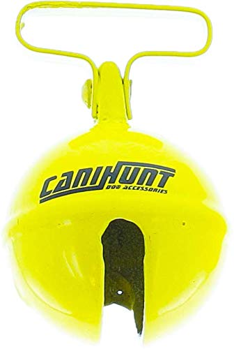 CANIHUNT CLOCHE GRELOT jaune (2.4 cm)