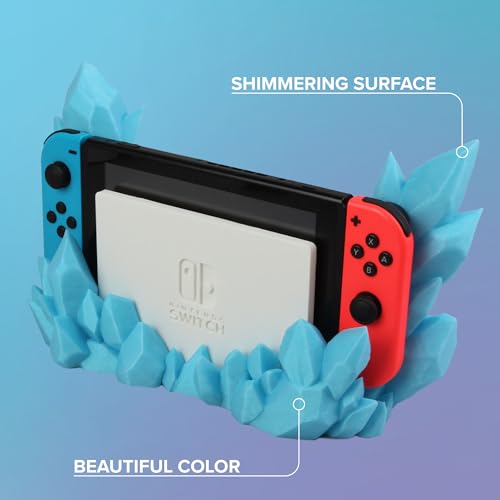 Image of Polymaker Panchroma Celestial PLA Filament 1.75mm for 3D Printer, Blue | Neatly Wound Glitter PLA for Easy Print & Smooth Feeding, Compatible with Bambu Lab & Most 3D Printers