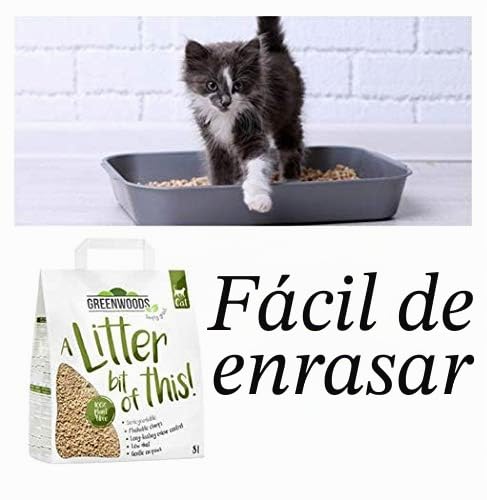 Greenwoods - Cama para gatos (3 x 8 L)