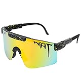CHNLML Sports Sunglasses for Men Women, Polarized UV400, Cycling Glasses for Baseball Fishing Runnin