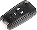 Dorman 95631 Keyless Remote Case Repair Compatible with Select Chevrolet Models, Black