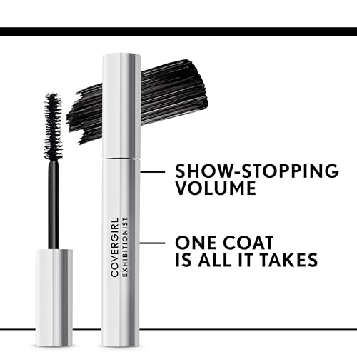 COVERGIRL Eye Enhancer Exhibitionist Mascara 825 Very Black 0.3 fl oz (Packaging May Vary) - image 5
