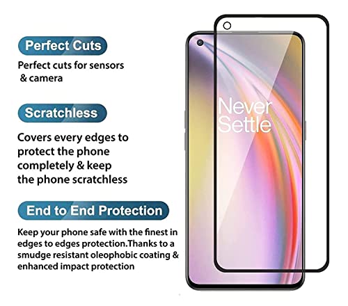 Image of STP Tempered Glass 11D Screen Protector Guard Compatible For Oppo Reno 6 (Black, Pack of 1) Edge to Edge Coverage with Easy Installation Kit