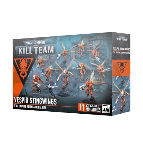 Workshop di Gioco - Warhammer 40,000 - Squadra di uccisioni: Tau Empire Vespid Stingwings (Edizione 2024)