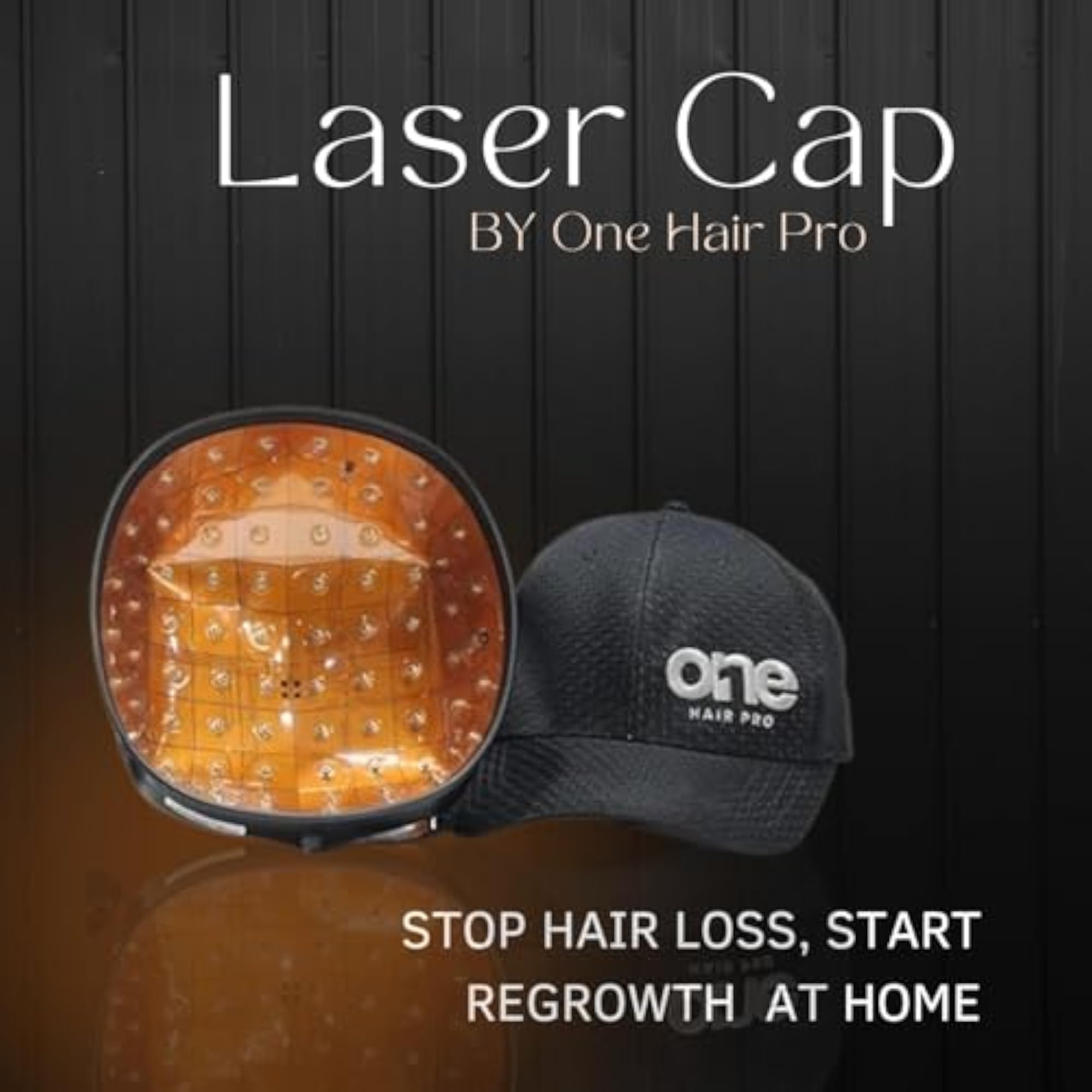 Laser Cap Growth System for Men & Women, Low-Level Light Therapy