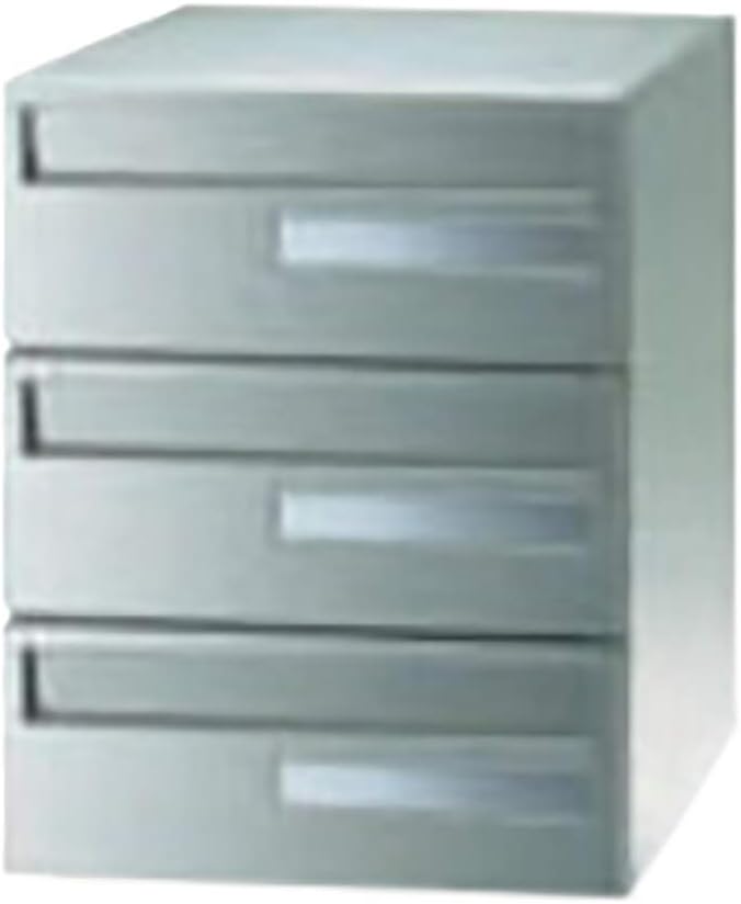 Tajima Metal Work Mailbox F3002-3, Body Depth 11.0 inches (28 cm), Body Height 15.7 inches (40 cm), Body Width 14.2 inches (36