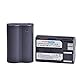 PowerTrust 2Pcs BP-511 BP-511A Akku für Canon EOS 40D 30D 20D 10D 5D D60 300D PowerShot Pro1 G6 G5 G3 G2 G1 Pro90 is