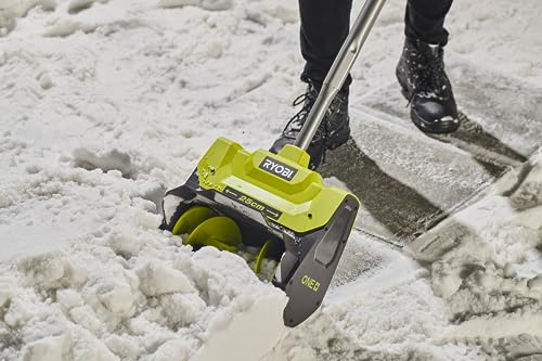 RYOBI 18 V ONE+ Akku‐Schneefräse RY18ST25A‐0, Räumbreite 25 cm, ohne Akku und Ladegerät