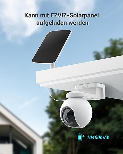 EZVIZ CB8 2K Solar Überwachungskamera mit 4W Solarpanel und 10400mAh Akku – Ansicht 2