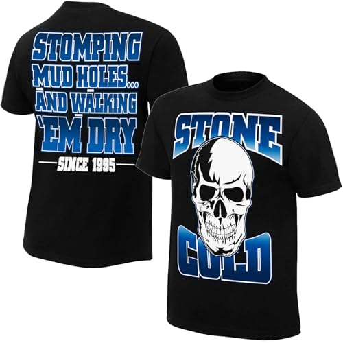 Stone Cold Steve Austin 3:16 Tshirt Stomping Mud Holes Since 1995 Pro Wrestling T-Shirt for Man Woman