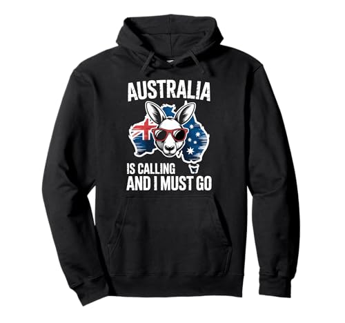 Australia Is Calling Kangaroo Flag Hoodie