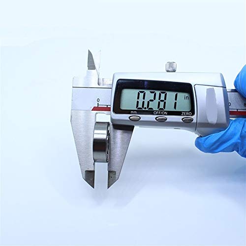 Rodamiento R6ZZ de bolas en miniatura de 3/8 x 7/8 pulgadas para motores y maquetas RC 2