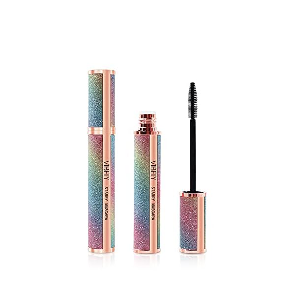 Mascara Damen Schwarze Wimperntusche Extra Lange Wimpern langlebig Wasserdicht Verlängerung Verdickung Mascara Kein…