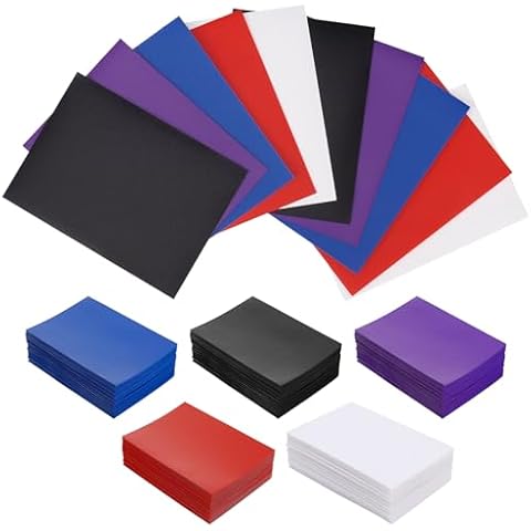 ViEinkaufen 500 Pcs Soft Card Sleeves Cover