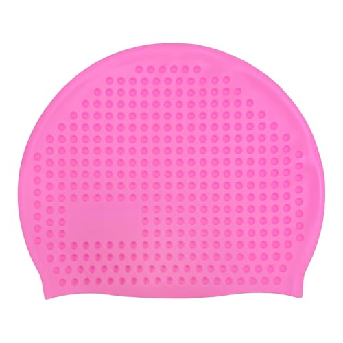 Chippi & Co Swim Cap with Internal Bubble for Snug Fit & Anti Slip, Silicone Swimming Cap for Women...