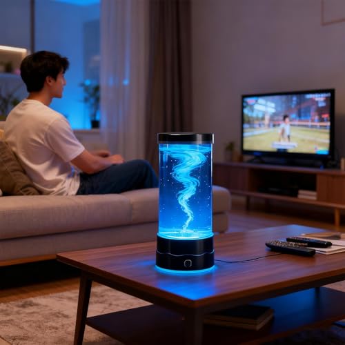 Luz de tornado divertida y lámpara de mesa para regalar en casa 2