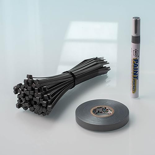 Kit di marcatura degli attrezzi | Kit di organizzazione degli attrezzi | Coordinamento dei colori | Lean - 5S - Miglioramento continuo (grigio)