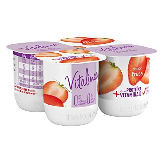 Vitalinea Sabor Fresa 4x120 g