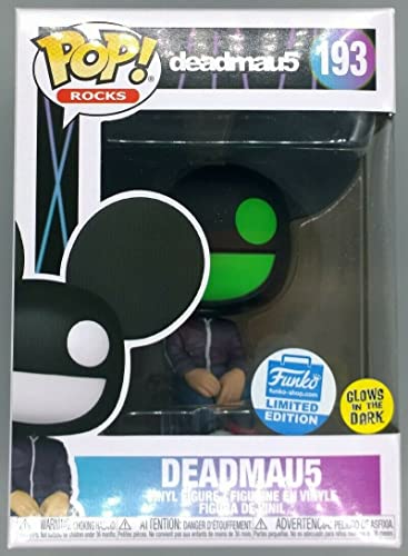 Funko Pop! Rocks: Deadmau5 Glow In The Dark Funko Shop Exclusive Vinyl Figure #193