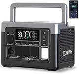 OUKITEL Portable Power Station, 1800W Solar Generator (Peak 3600W), 1048wh LiFePO4 Battery for Home Backup, 1200W Fast Charging in 41Mins, APP Control, 11 Outlets Power Outages, and Outdoor Camping