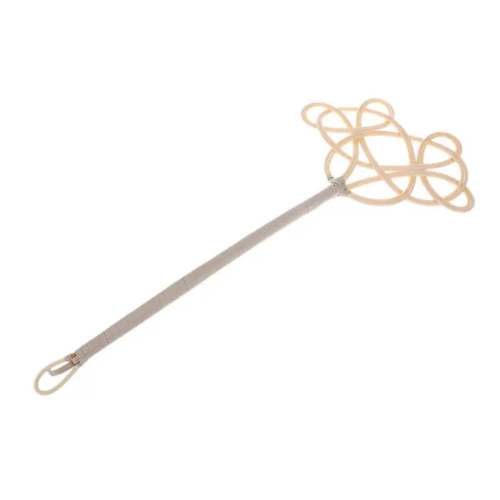 IUVYTA Carpet Beater Traditional Racket Woven Imitation Rattan Duster Car Mats Dust Removal Carpet Rug Beater Household Clean Tool Durable Handmade