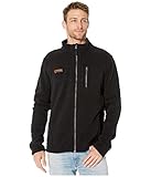 Obermeyer Mens Joshua Fleece Jacket, Black, Medium