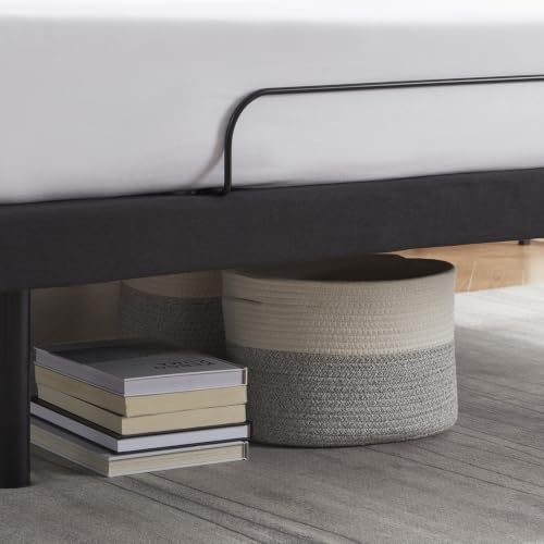 Image of Nestl S1000 Queen Adjustable Bed Frame, Queen Adjustable Bed Base with Wireless Remote, Head and Foot Incline, Zero Gravity, Anti Snore, Zero Clearance, Okin Motors