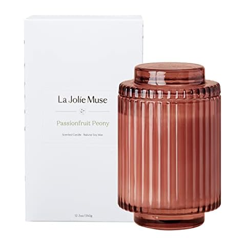 LA JOLIE MUSE Passionfruit Peony Scented Candle Cover