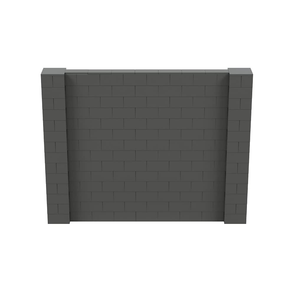 Buy EverBlock 9’ x 7’ Wall Kit Modular Building Blocks Wall System