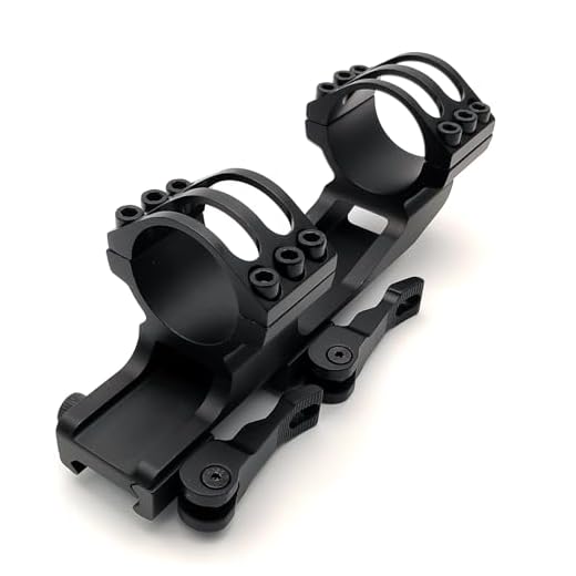 Yatrouys Cantilever Scope Mount 1 inch / 30mm Picatinny Weaver Scope Mounts Rings QD Quick Release