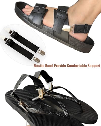 Elastic Heel Straps for Flip Flops Thong Sandals Slippers, Shoe Straps for Beach Casual Arch Support Flip-Flop2