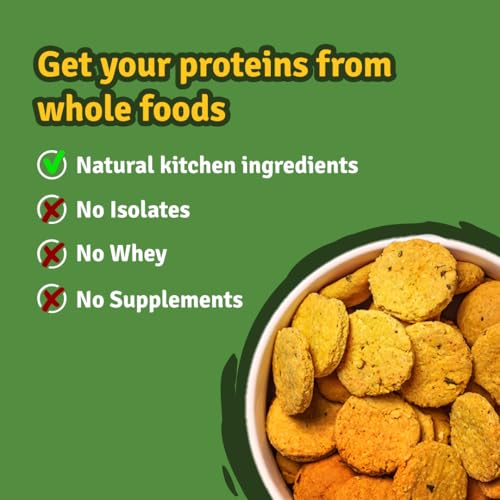 Image of Prolicious Baked Mathri | 10g Protein, High Fiber | Healthy Weightloss Snack | No Palm Oil, No Transfat | Made with Whole Foods | 250g