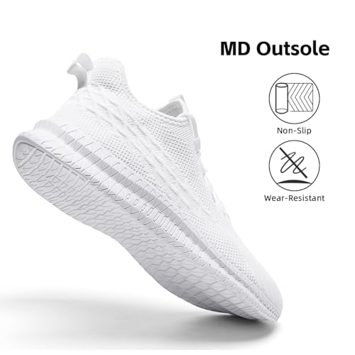 Mens Running Shoes Slip On Walking Sneakers Tennis Gym Shoes Casual Road Fashion Breathable Lightweight Workout Sport4