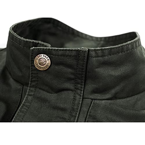 Chaleco de ocio al aire libre para hombre de algodón cómodo 6