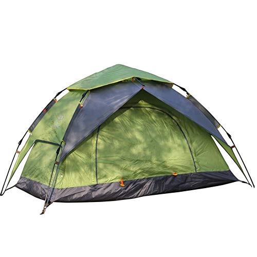 Tente de camping ouverte automatique double vitesse pour voyage de printemps et nuitée
