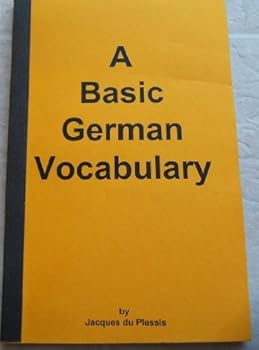 Paperback A Basic German Vocabulary Book