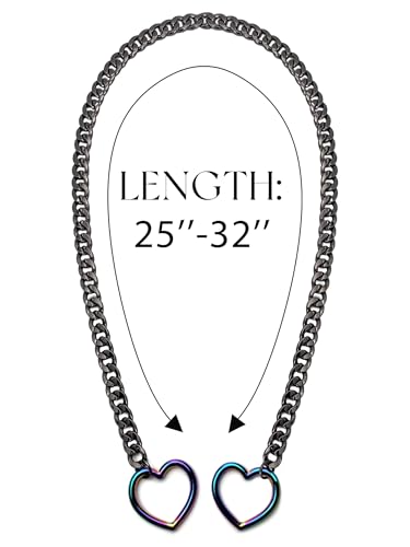 Everglimp C1011 Womens Heart O-Ring Slip Chain Necklace thumb #4