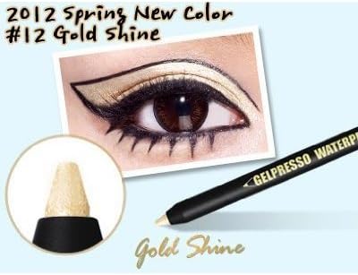 Clio Gelpresso Waterproof Pencil Gel Eyeliner - Pop Color #12 Gold Shine