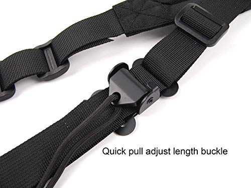 Tactical Mk2 Padded Gun Sling Hunting Strap Adjustable Bungee Rifle Sling Strap Equipment #TOP3
