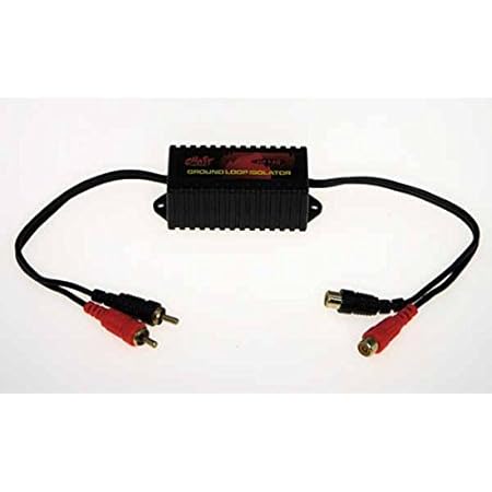 Amazon 自動車用オーディオノイズアイソレーションフィルタ ラジオノイズキャンセラ 自動車 トラック ボート スピーカー アンプ イコライザー Rca信号に最適 オーディオパーツ 車 バイク
