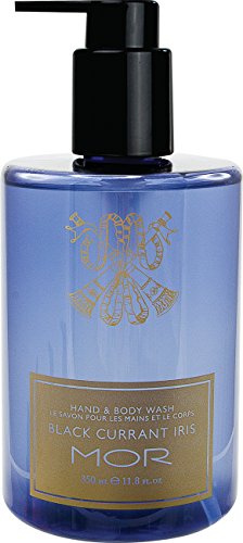 Mor Cosmetics Essentials Hand and Body Wash, Black Currant Iris, 11.8 Ounce